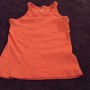 Orange Nike tank